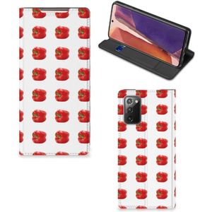 Samsung Galaxy Note20 Flip Style Cover Paprika Red