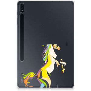 Samsung Galaxy Tab S7 Plus | S8 Plus Tablet Back Cover Horse Color