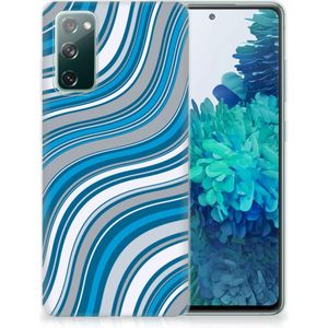 Samsung Galaxy S20 FE TPU bumper Waves Blue