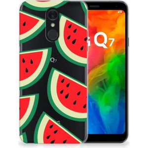 LG Q7 Siliconen Case Watermelons