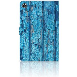 Lenovo Tab M10 Plus 3rd Gen 10.6 inch Tablet Book Cover Wood Blue