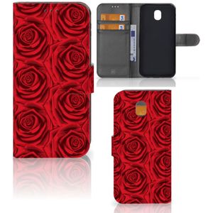 Samsung Galaxy J5 2017 Hoesje Red Roses