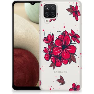 Samsung Galaxy A12 TPU Case Blossom Red