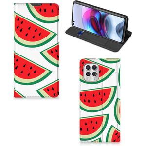 Motorola Moto G100 Flip Style Cover Watermelons