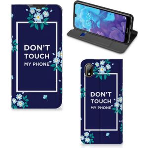 Huawei Y5 (2019) Design Case Flowers Blue DTMP