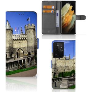 Samsung Galaxy S21 Ultra Flip Cover Kasteel