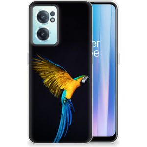 OnePlus Nord CE 2 5G TPU Hoesje Papegaai