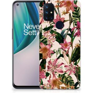 OnePlus Nord N10 5G TPU Case Flowers