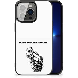 iPhone 13 Pro Telefoon Hoesje Gun Don't Touch My Phone