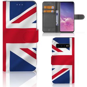 Samsung Galaxy S10 Bookstyle Case Groot-Brittannië
