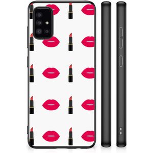 Samsung Galaxy A51 Bumper Case Lipstick Kiss