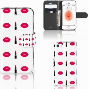 Apple iPhone 5 | 5s | SE Telefoon Hoesje Lipstick Kiss