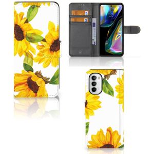 Hoesje voor Motorola Moto G52 | Moto G82 Zonnebloemen