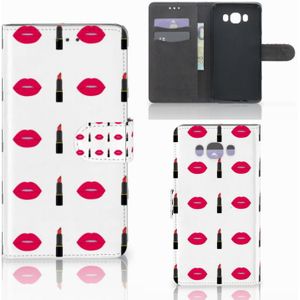 Samsung Galaxy J7 2016 Telefoon Hoesje Lipstick Kiss