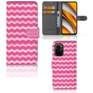 Poco F3 | Xiaomi Mi 11i Telefoon Hoesje Waves Pink