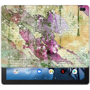 Tablethoes Lenovo Tab E10 Letter Painting