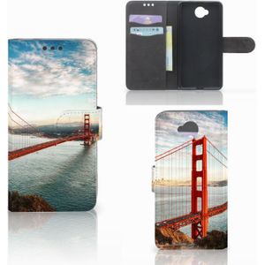 Microsoft Lumia 650 Flip Cover Golden Gate Bridge
