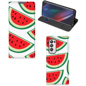 OPPO Find X3 Neo Flip Style Cover Watermelons