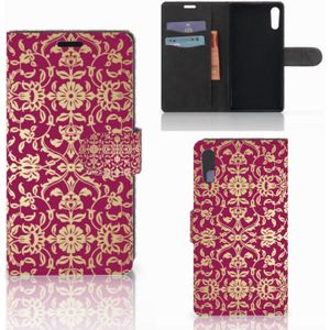 Wallet Case Sony Xperia XZ | Sony Xperia XZs Barok Pink