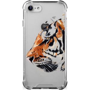 Back Cover iPhone SE 2022/2020 | iPhone 8/7 Watercolor Tiger