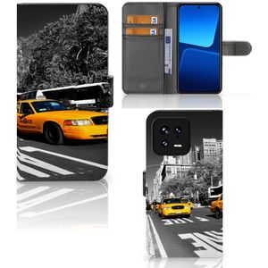 Xiaomi 13 Flip Cover New York Taxi
