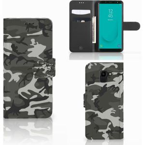 Samsung Galaxy J6 2018 Telefoon Hoesje Army Light