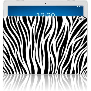 Lenovo Tab P10 Back Case Zebra