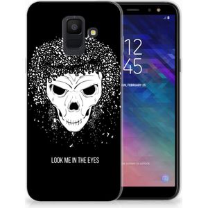 Silicone Back Case Samsung Galaxy A6 (2018) Skull Hair