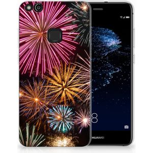 Huawei P10 Lite Silicone Back Cover Vuurwerk