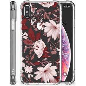 Back Cover Apple iPhone X | Xs Watercolor Flowers