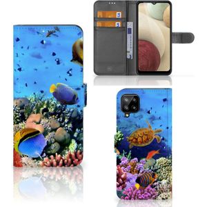 Samsung Galaxy A12 Telefoonhoesje met Pasjes Vissen