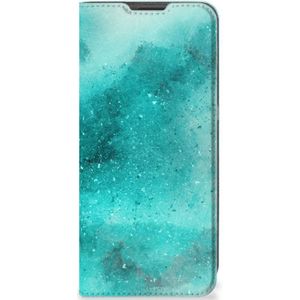 Bookcase OnePlus 10 Pro Painting Blue