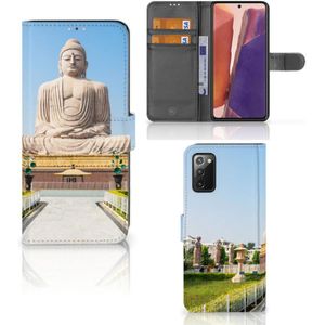 Samsung Galaxy Note 20 Flip Cover Boeddha