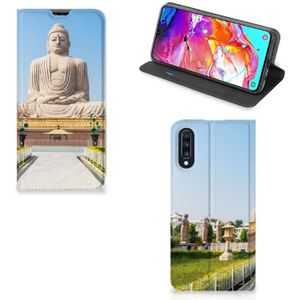 Samsung Galaxy A70 Book Cover Boeddha