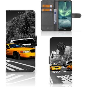 Nokia 7.2 | Nokia 6.2 Flip Cover New York Taxi