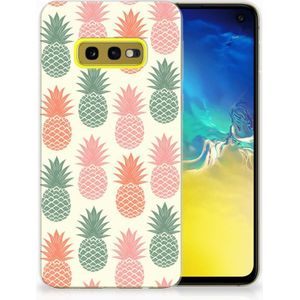 Samsung Galaxy S10e Siliconen Case Ananas