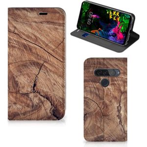 LG G8s Thinq Book Wallet Case Tree Trunk