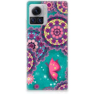 Motorola Moto X30 Pro Hoesje maken Cirkels en Vlinders