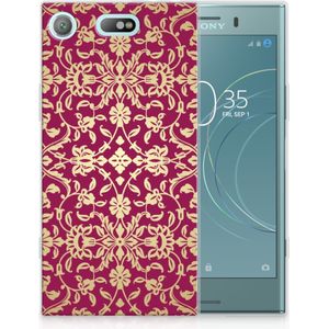 Siliconen Hoesje Sony Xperia XZ1 Compact Barok Pink