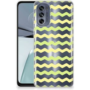 Motorola Moto G62 5G TPU bumper Waves Yellow