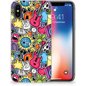 Apple iPhone X | Xs Silicone Back Cover Punk Rock