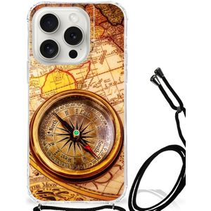 iPhone 15 Pro Telefoonhoesje met valbescherming Kompas