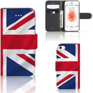 Apple iPhone 5 | 5s | SE Bookstyle Case Groot-Brittannië