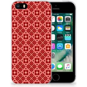 Apple iPhone SE | 5S TPU bumper Batik Rood