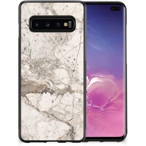 Samsung Galaxy S10+ Gripcase Marmer Beige