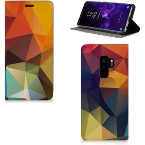 Samsung Galaxy S9 Plus Stand Case Polygon Color