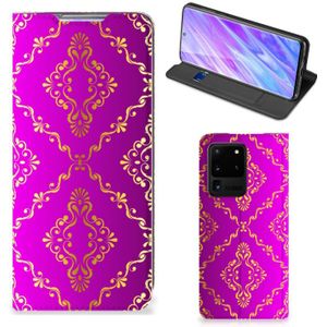 Telefoon Hoesje Samsung Galaxy S20 Ultra Barok Roze