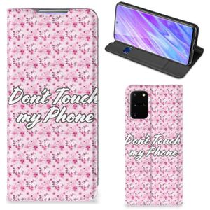 Samsung Galaxy S20 Plus Design Case Flowers Pink DTMP