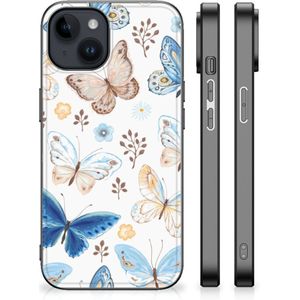 Dierenprint Telefoonhoesje voor iPhone 15 Plus Vlinder