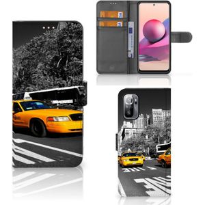 Xiaomi Redmi Note 10/10T 5G | Poco M3 Pro Flip Cover New York Taxi